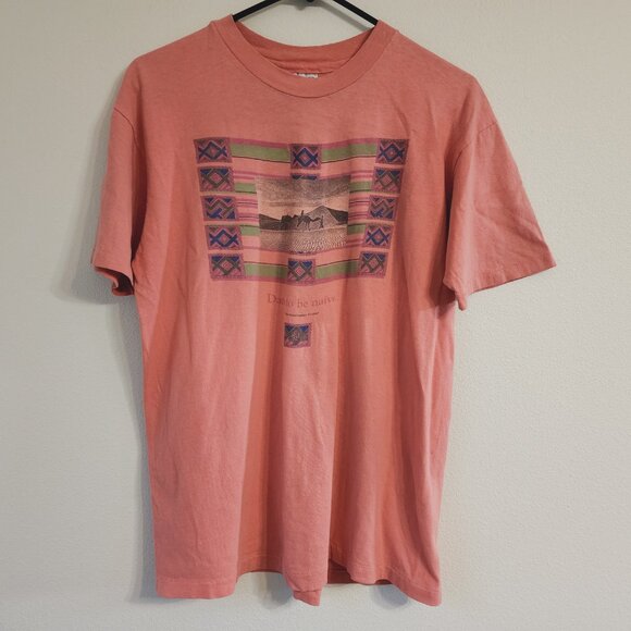 VTG Hanes North Face Buckminster Fuller Dare to be Naive L Single Stich 80's90's - Picture 6 of 15